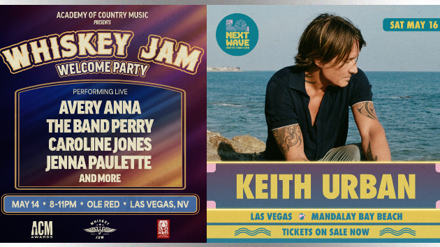 Keith Urban rides ACM's Next Wave as Whiskey Jam heads for Vegas